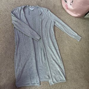 Time and Tru Light Grey Cardigan